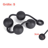 TPFSecret Silikon Analkugeln Analkette für Frauen und Männer - verschiedene Länge und Durchmesser